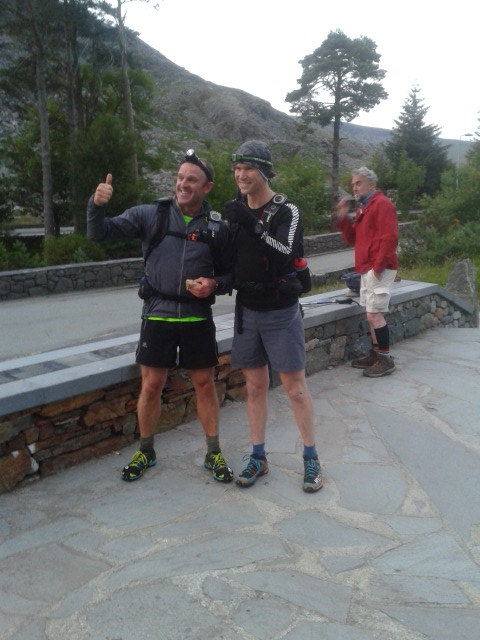 Al and Tim B - start of leg 2