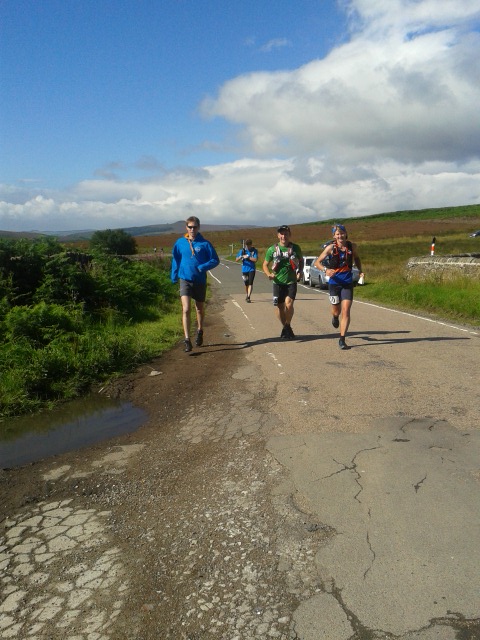 Caity running into CP8 at Moscar